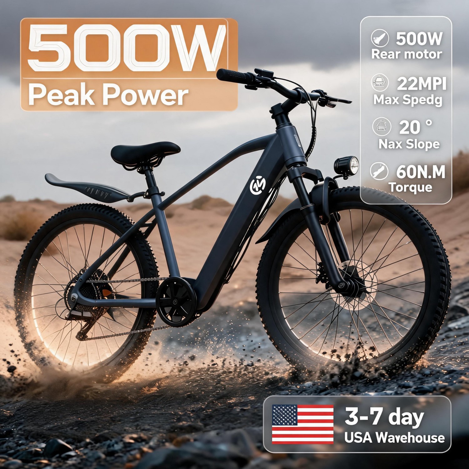 Cycling For Commute - Vélo électrique tout-terrain Cyber Monday, vélo