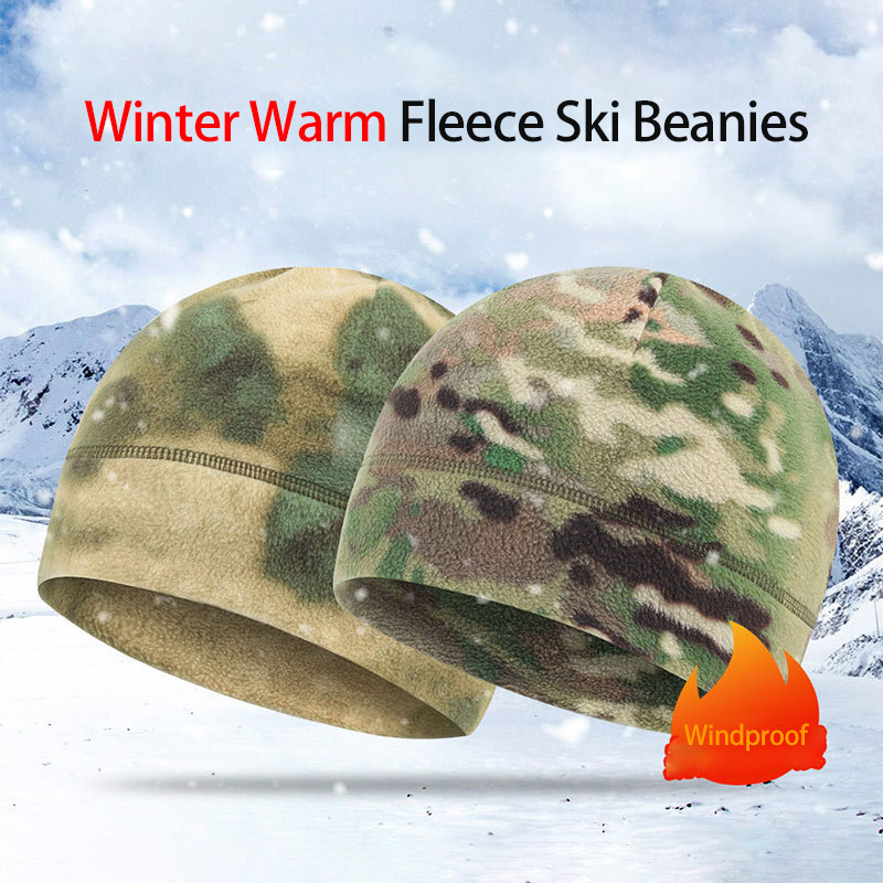 Commute Cycling Helmet - Bonnet polaire d'hiver pour hommes et