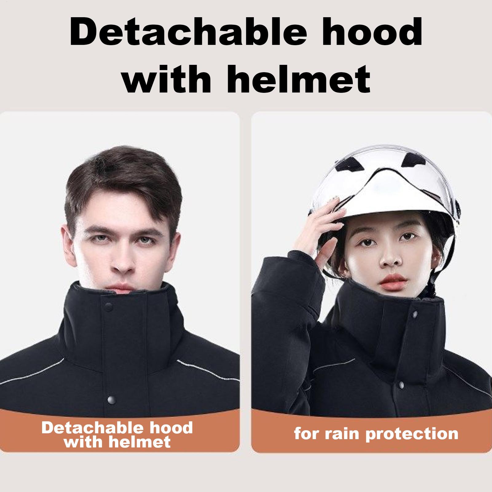 Cycling Commute Jacket - Veste d'hiver pour moto, vêtements chauds