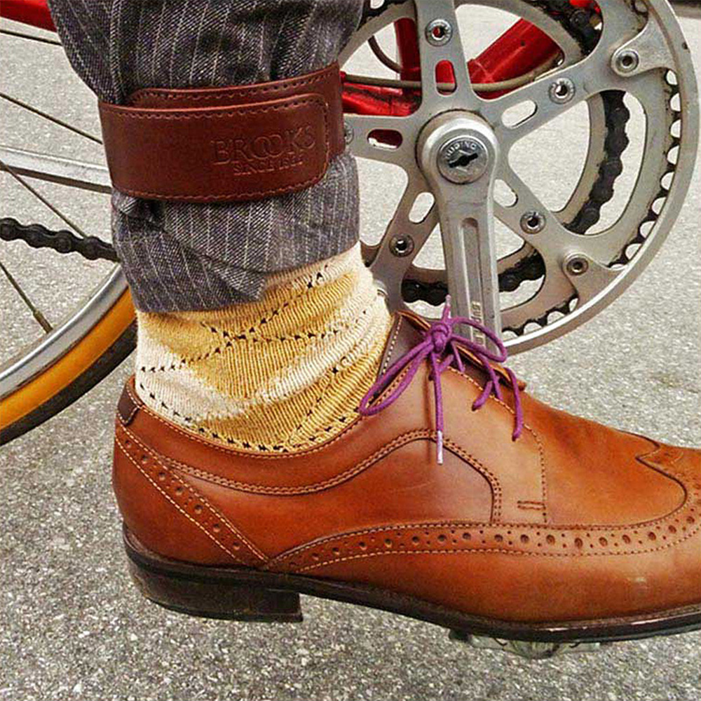 Cycling Commute Pants - Brooks banlieue cyclisme jambe sangle vélo