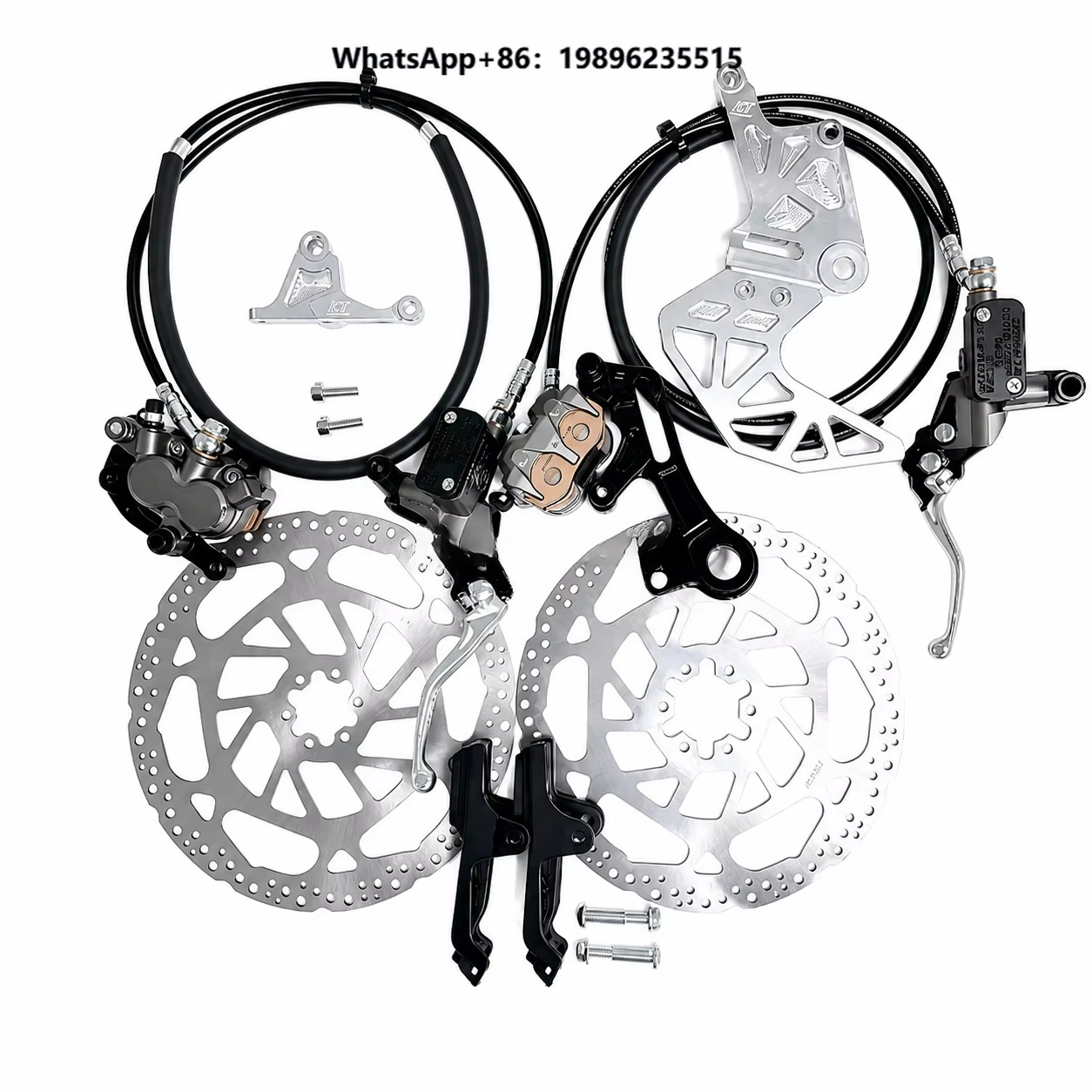 Bike Light Front Rear - Kit de Freinage Hydraulique Renforcé Avant