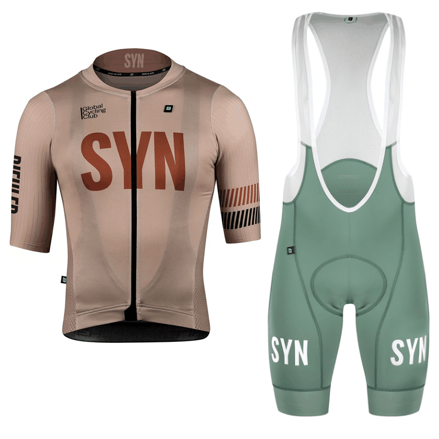 Cycling Commuter Pants - SYN-Maillot de cyclisme marron à manches