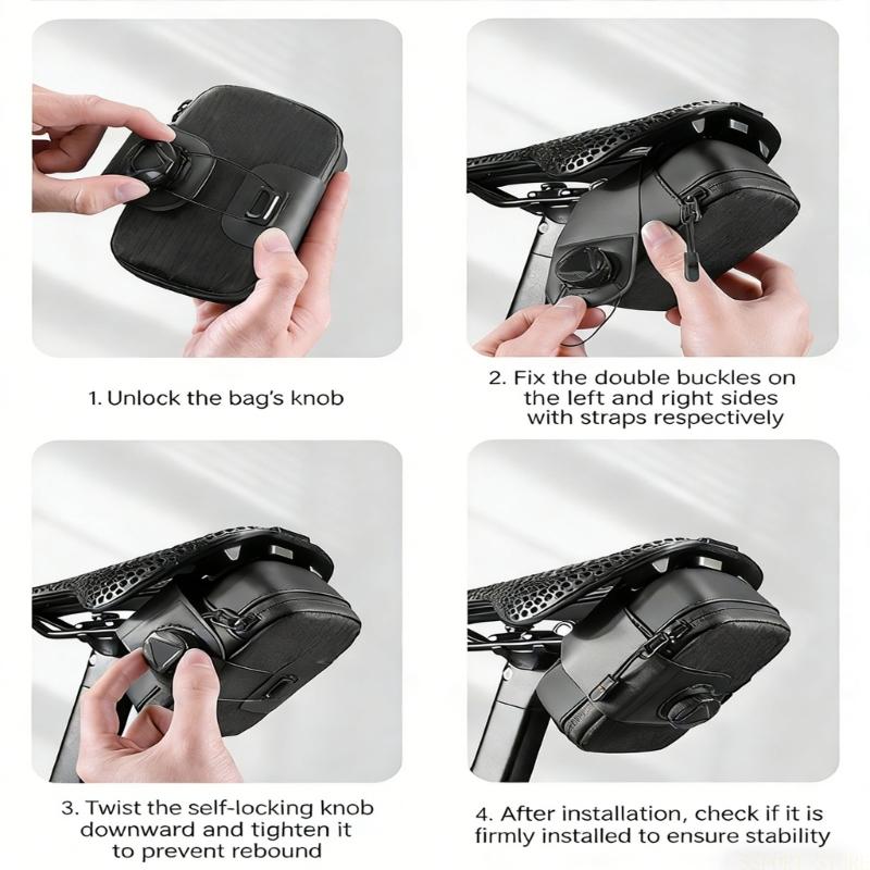 Saddle Bag Under Seat - U2JB – selle vélo, pochettes à