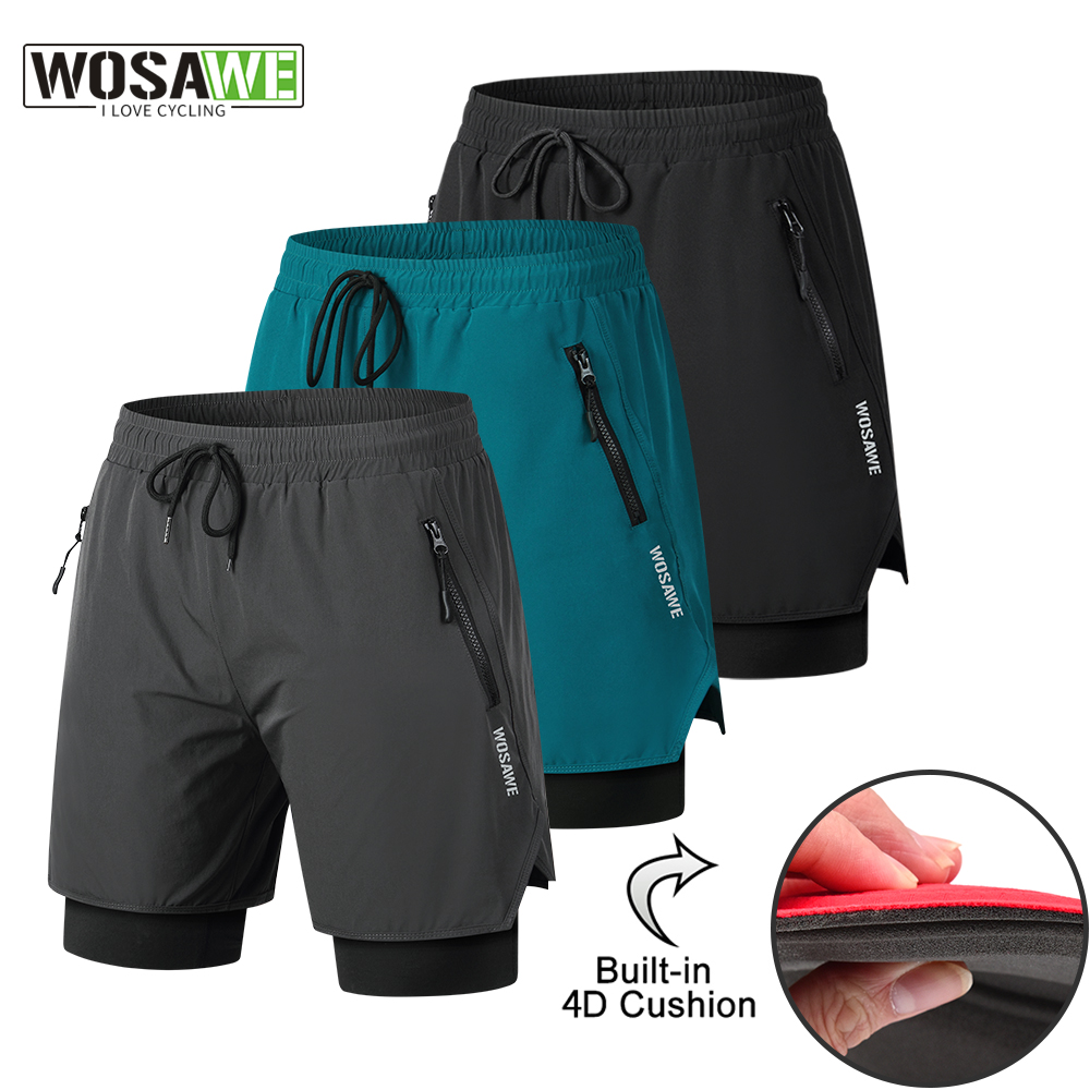 Cycling Commuter Pants - WOSAWE vtt Shorts été hommes cyclisme