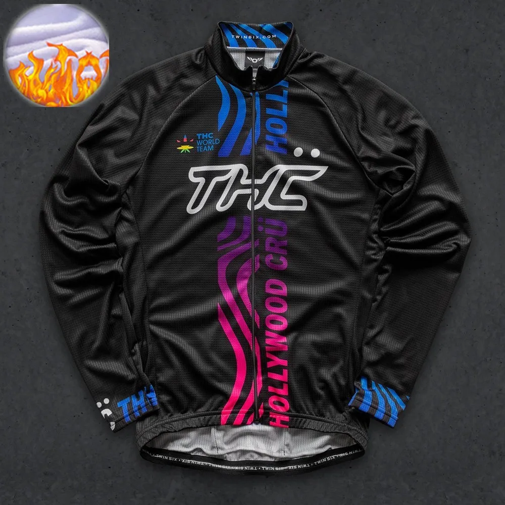 Cycling Commuter Jacket - Hiver à manches longues thermique polaire