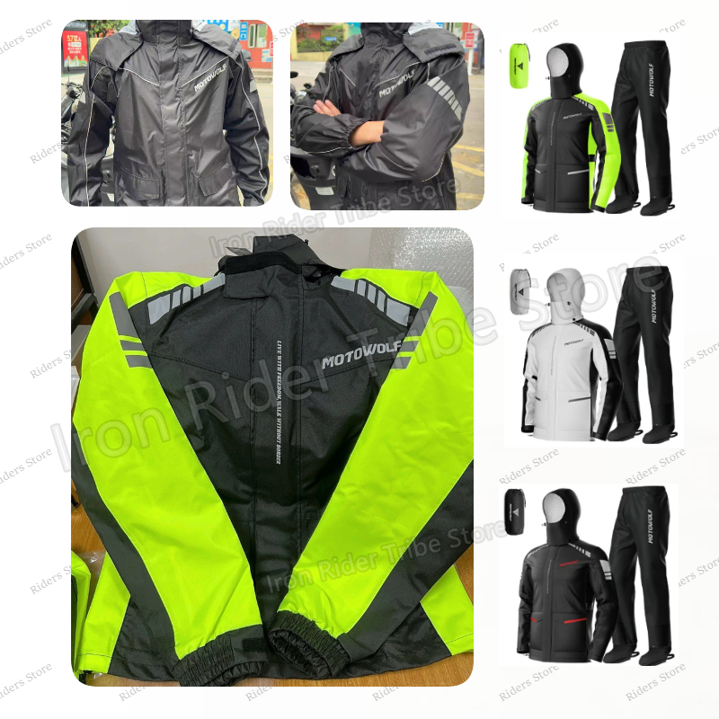 Veste de pluie pour moto Motow - Cycling Commuter Rain Jacket avis et prix