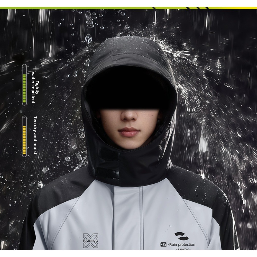 Ensemble imperméable deux pièc - Cycling Commuter Rain Jacket avis et prix