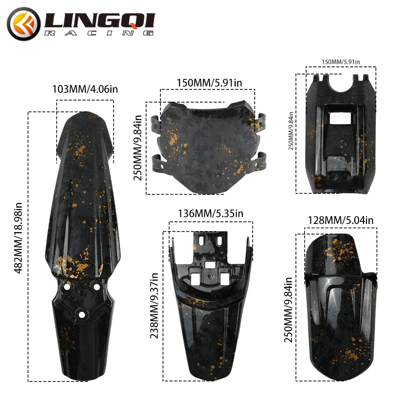 LINGQI garde-boue avant arrièr - Bike Light Front Rear avis et prix