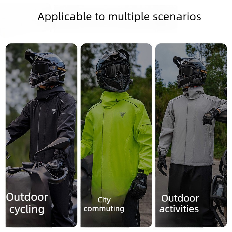 Ensemble imperméable pour moto - Cycling Commuter Rain Jacket avis et prix