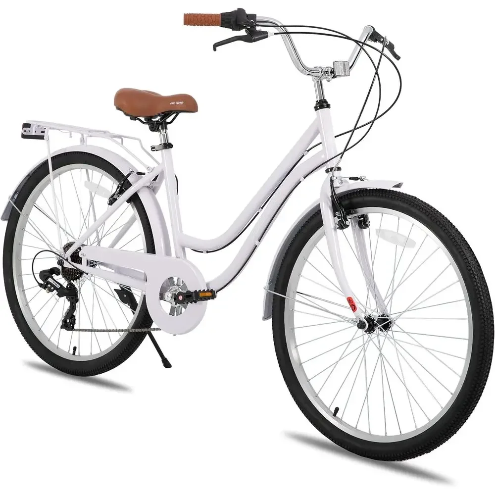 Vélo Cruiser 7 vitesses à cadr - Cycling Commute Speed avis et prix